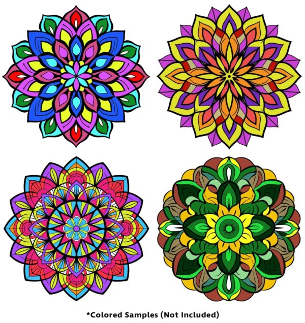 Discover 250 Mandala Coloring Pages for a Calming Experience