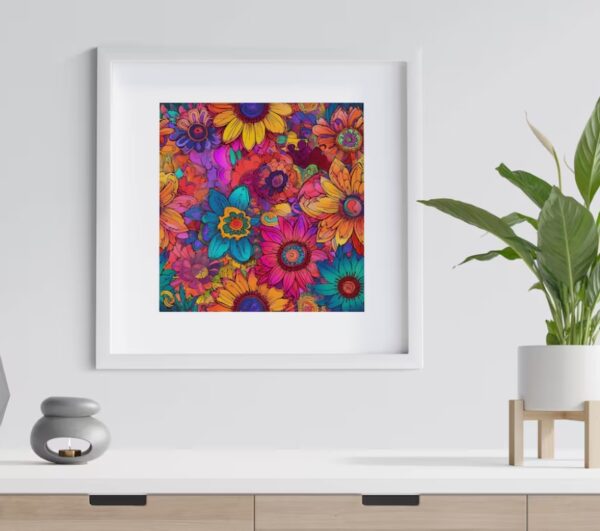 Explore Our Groovy Hippie Flower Seamless Patterns!