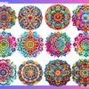 Transform Your Designs with Vivid Mandala Clip Art Bundle